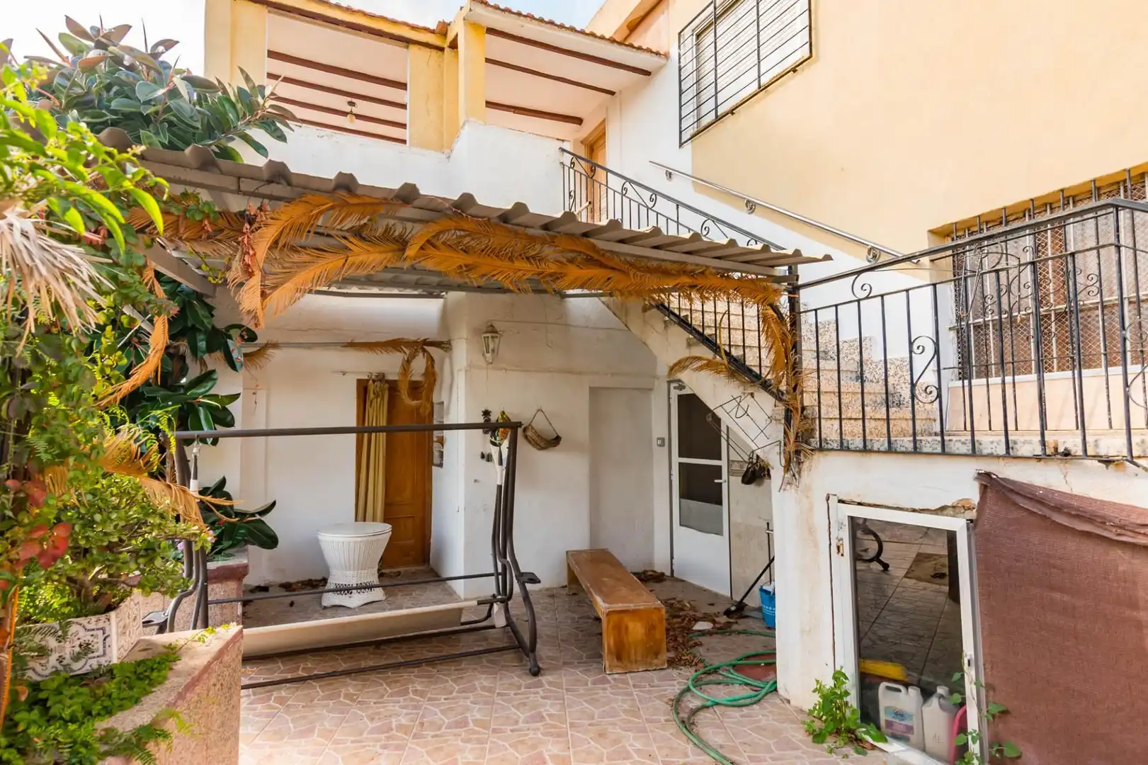 Terrasse von Haus oder Chalet zum Verkauf in Abarán mit Privatgarten, Terrasse und Schwimmbad