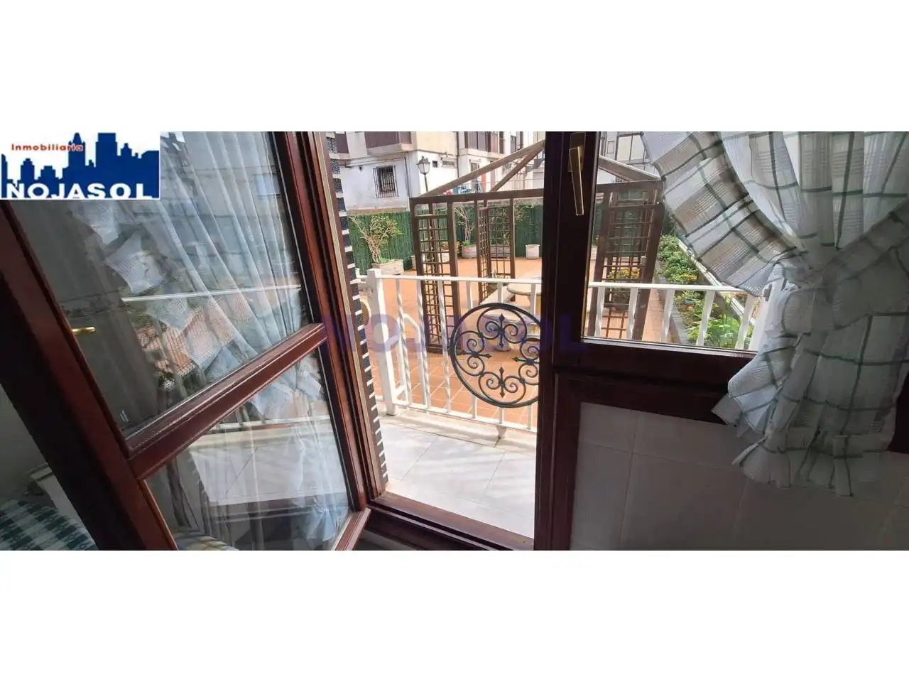 Terrassa de Apartament de lloguer en Noja amb Calefacció, Jardí privat i Terrassa