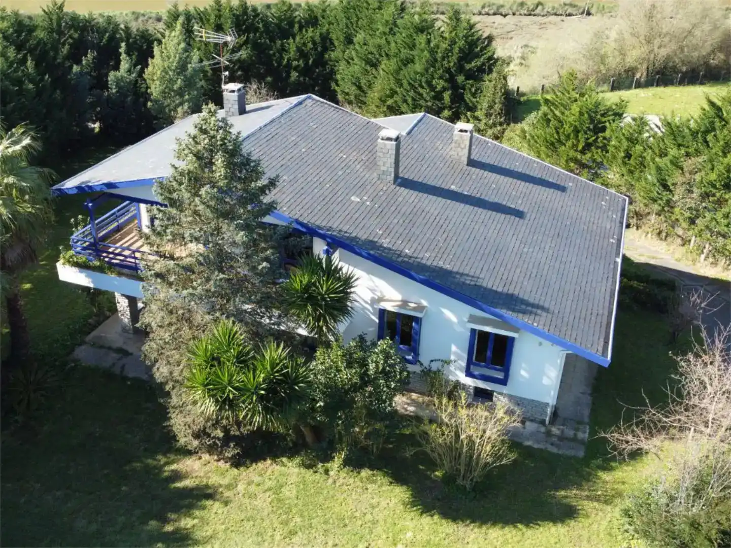 Vista exterior de Casa o xalet en venda en Plentzia amb Balcó