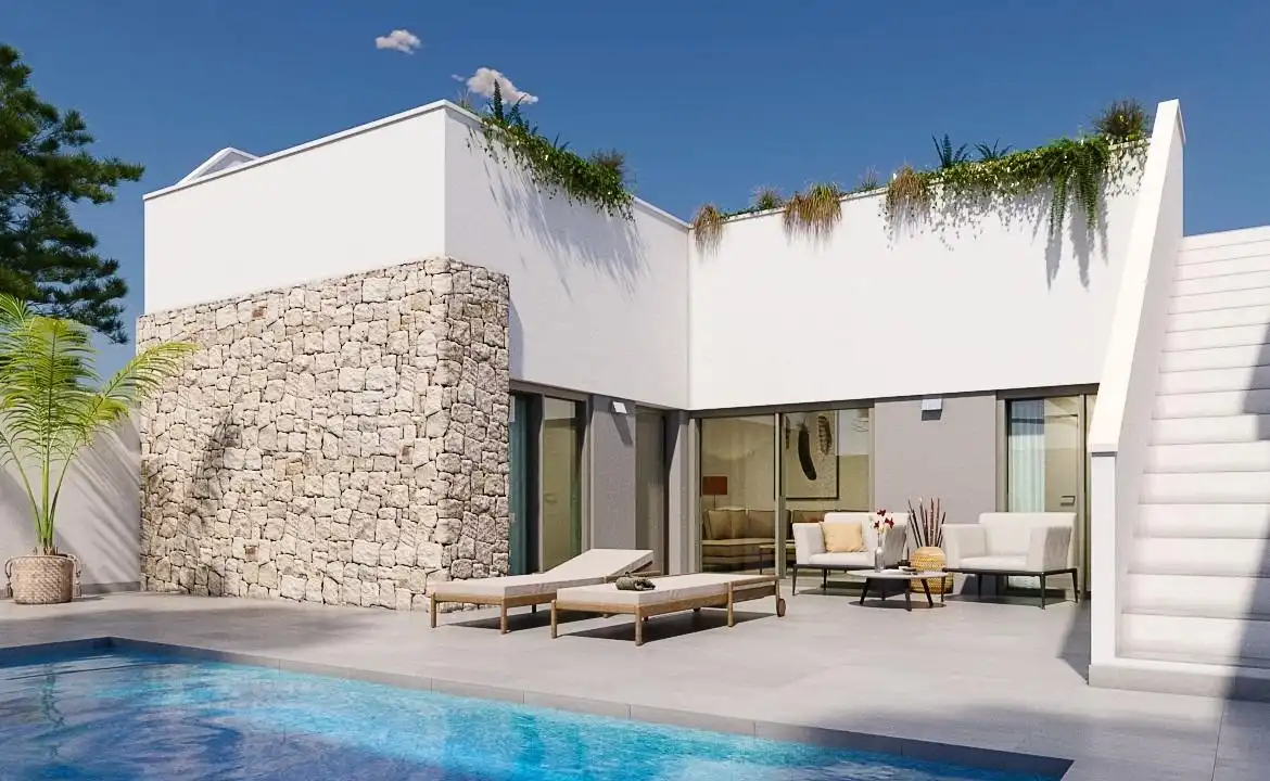 Chalet con piscina en venta en Pilar de la Horadada ciudad