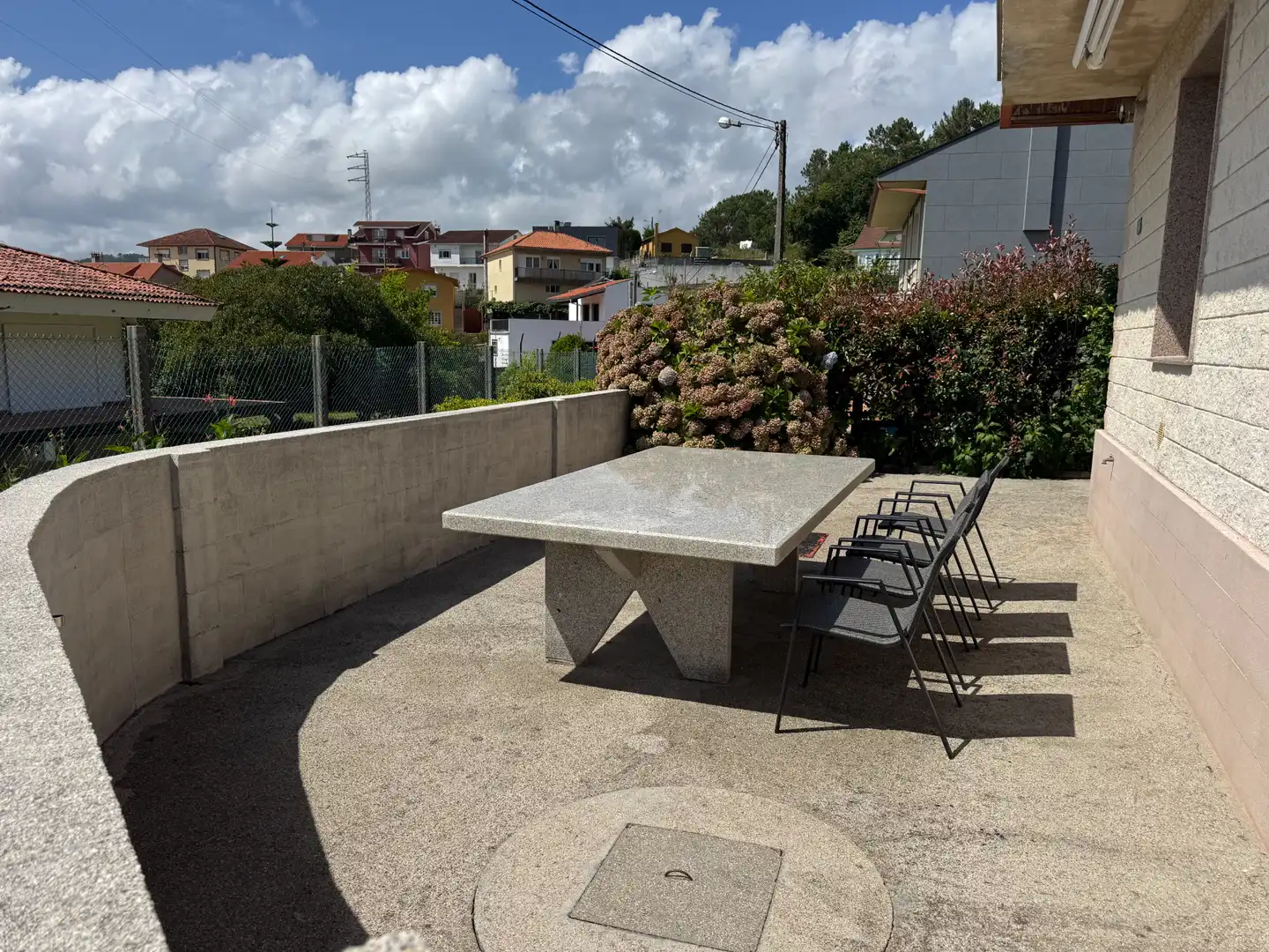 Terrassa de Casa o xalet en venda en Muros amb Calefacció, Jardí privat i Terrassa