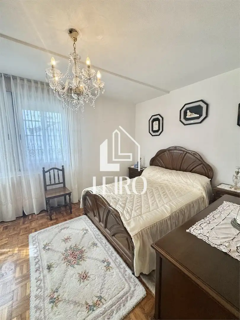 Habitación de Casa o chalet en venta en A Illa de Arousa  con Calefacción, Jardín privado y Parquet