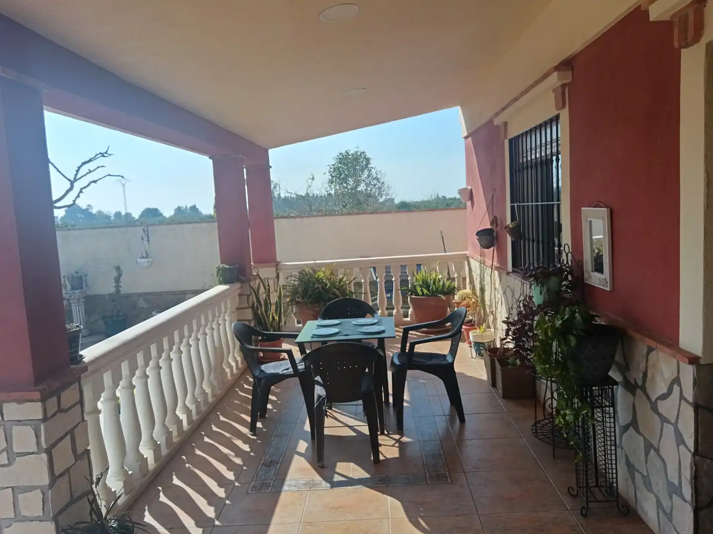 Terrace of Houses for sale in Castellón de la Plana / Castelló de la Plana  with Air Conditioner, Heating and Private garden