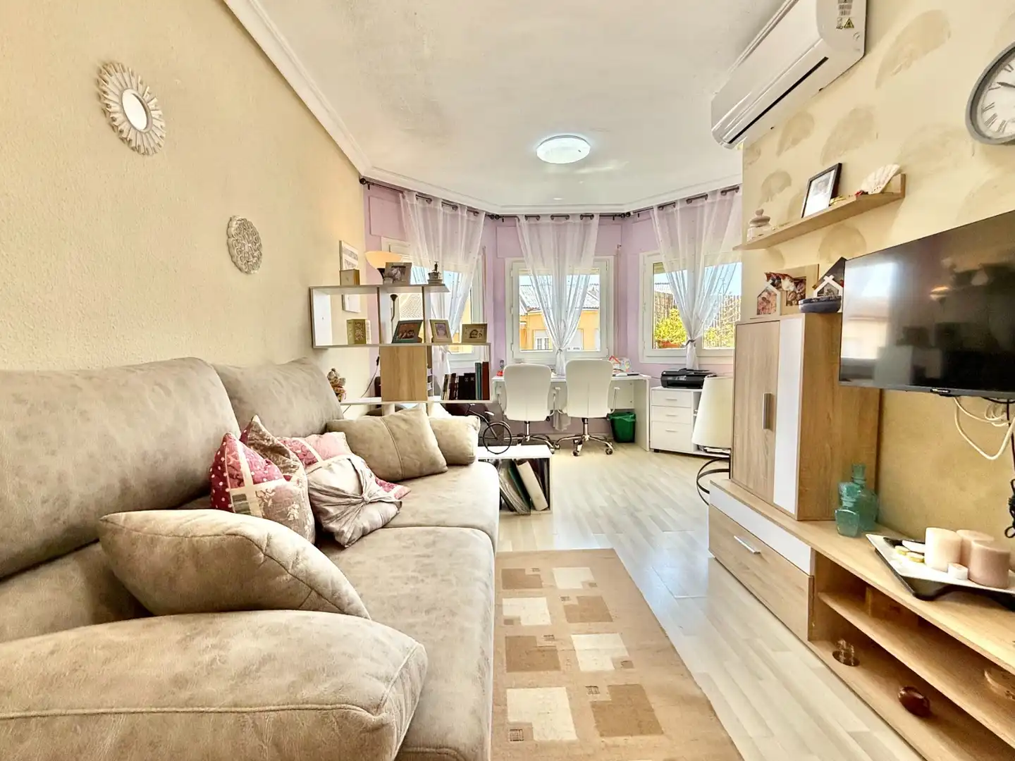 Sala de estar de Casa o chalet en venta en San Pedro del Pinatar con Aire acondicionado, Jardín privado y Terraza