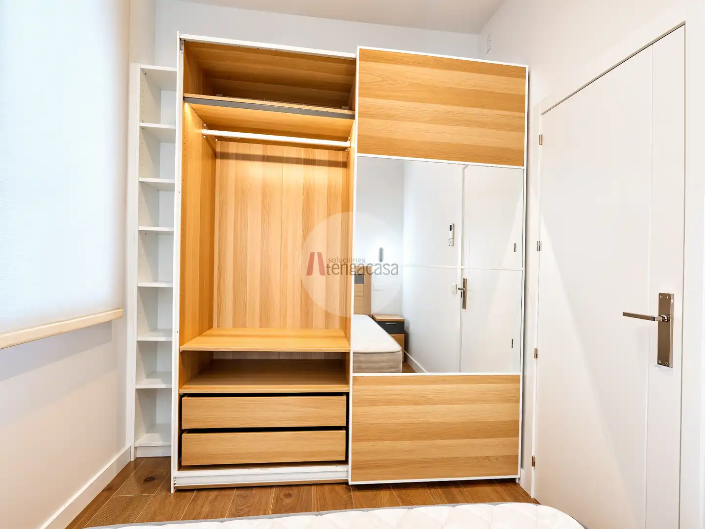 Habitación de Piso de alquiler en Madrid con Aire acondicionado, Calefacción y Parquet