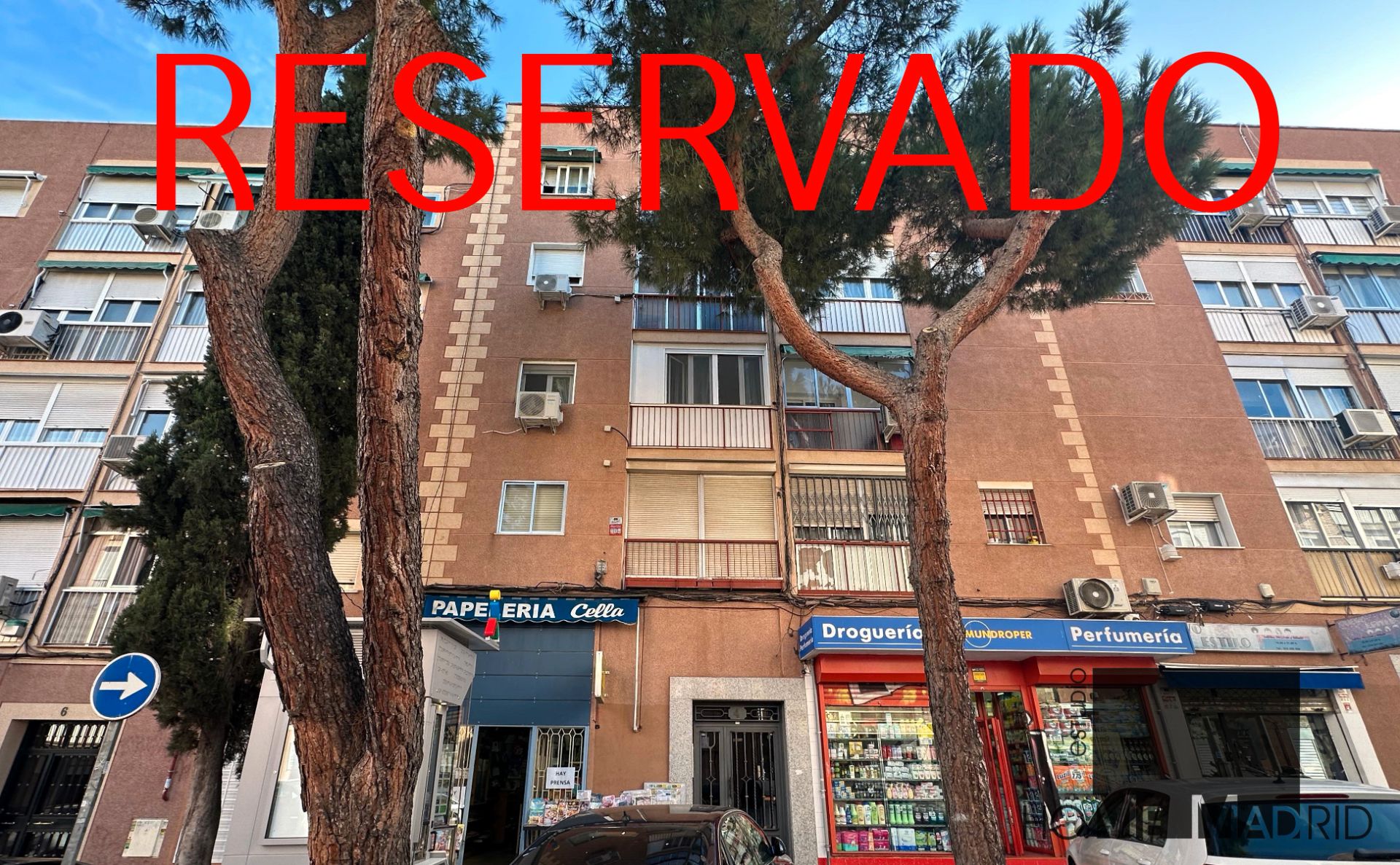 Exterior view of Flat for sale in  Madrid Capital  with Heating, Parquet flooring and Terrace