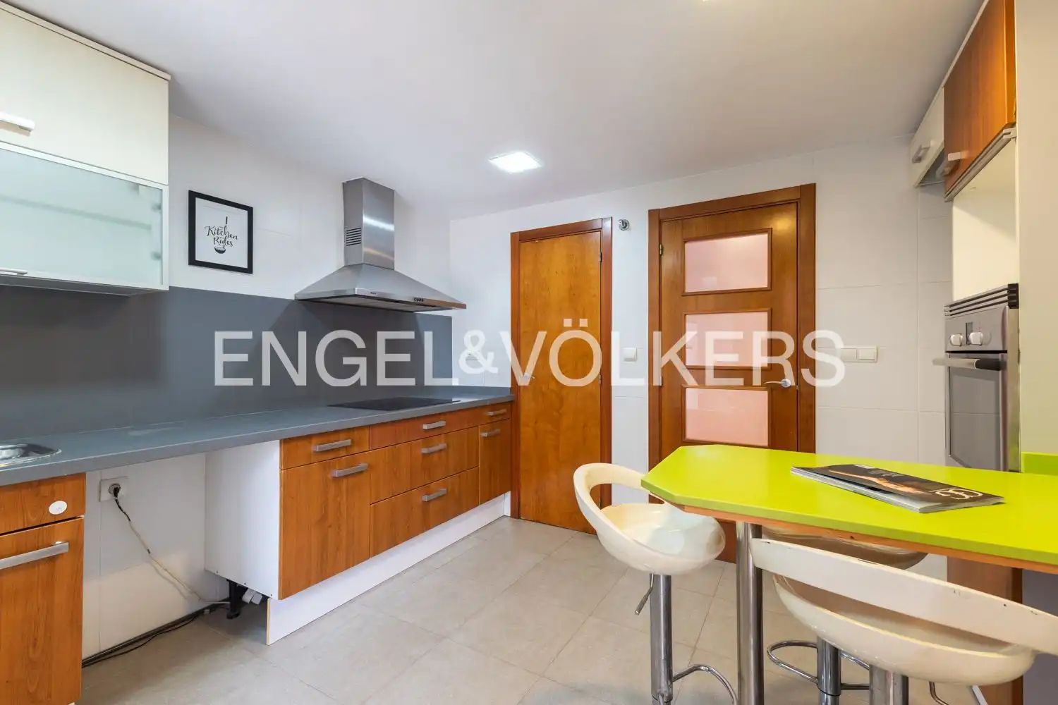 Kitchen of Duplexes for sale in Valencia  with Air Conditioner, Heating and Private garden