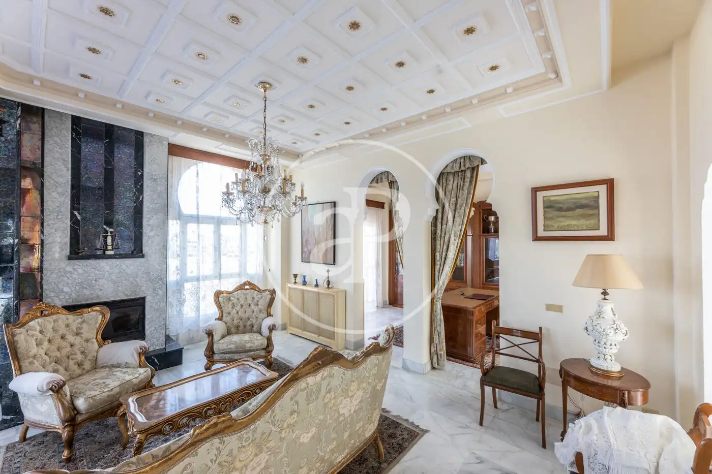 Sala de estar de Casa o chalet en venta en Manacor con Calefacción, Jardín privado y Terraza