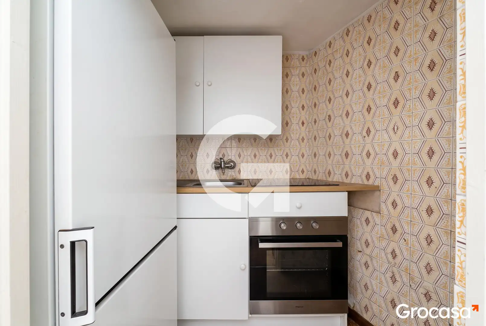 Cocina de Piso en venta en L'Hospitalet de Llobregat con Terraza