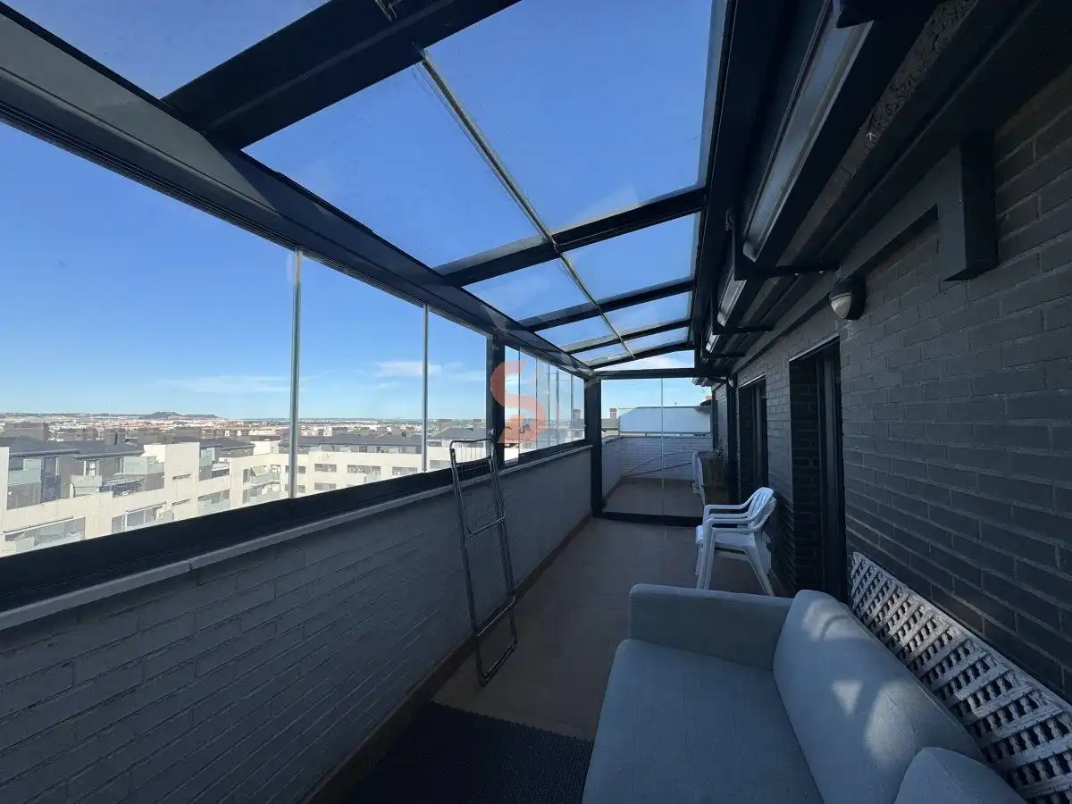 Terraza de Piso de alquiler en Arroyo de la Encomienda con Aire acondicionado, Calefacción y Terraza