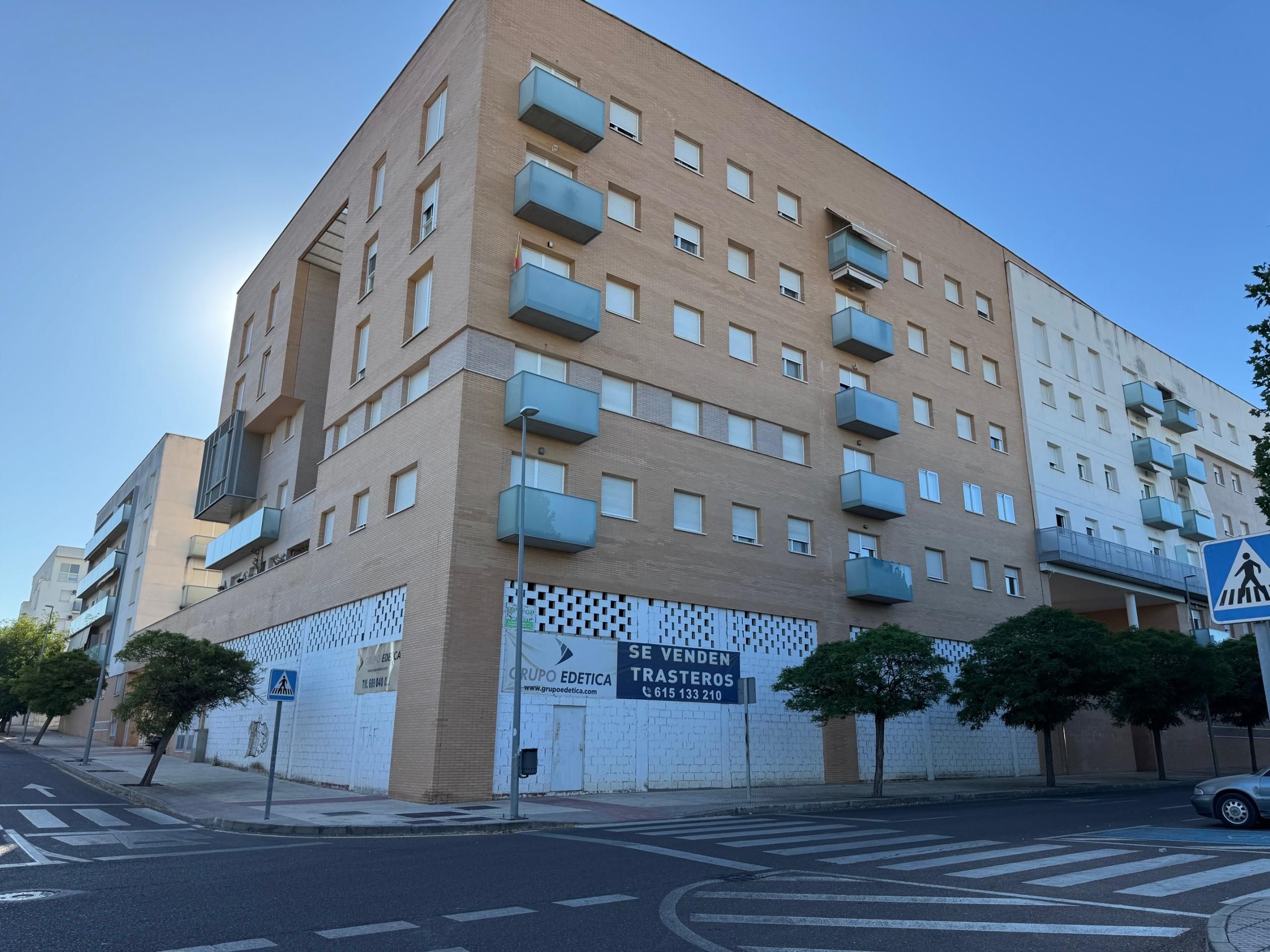 Vista exterior de Pis en venda en Badajoz Capital amb Aire condicionat, Calefacció i Terrassa