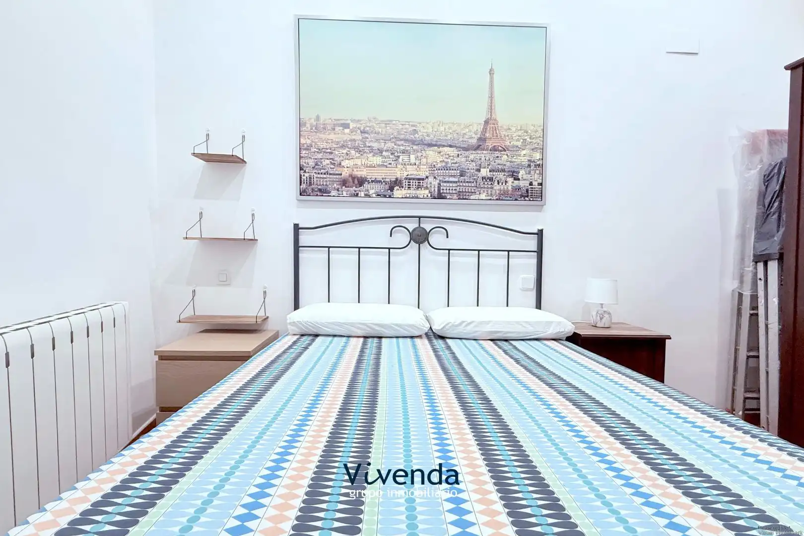 Bedroom of Flat for sale in Madrid  with Air Conditioner and Heating