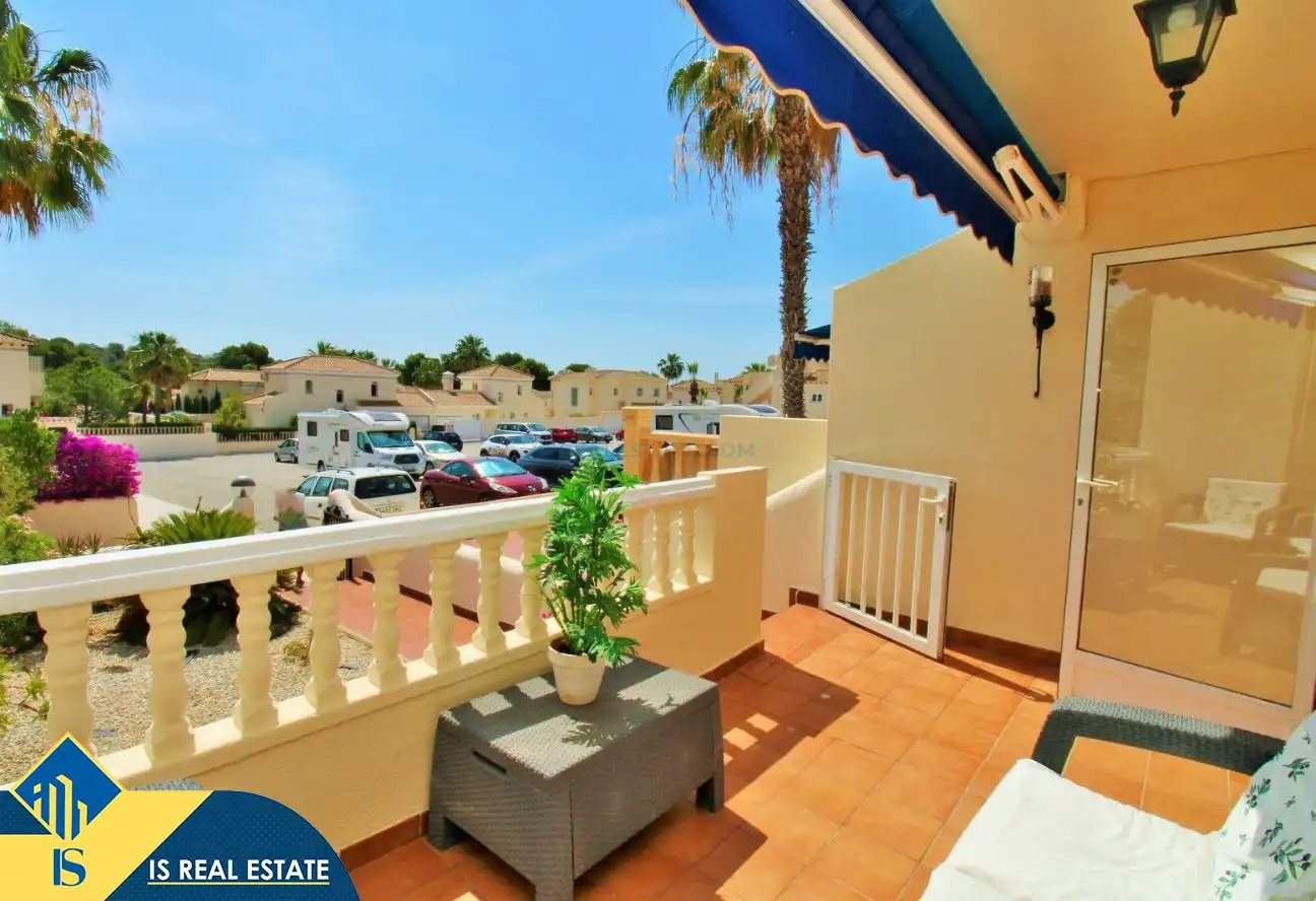 Balcony of Detached homes for sale in Orihuela  with Air Conditioner, Heating and Private garden