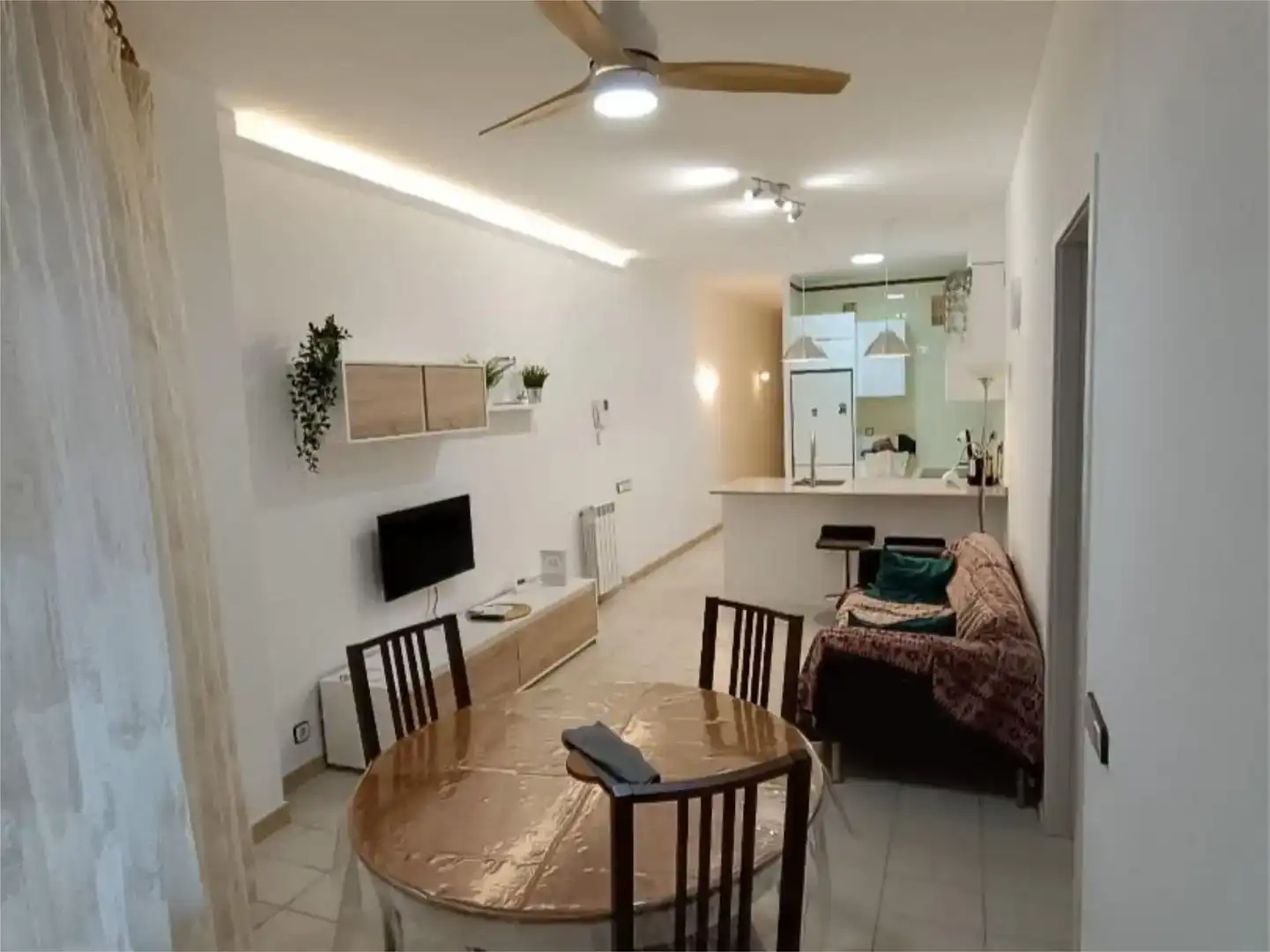 Sala de estar de Piso para compartir en Sarrià - Sant Gervasi