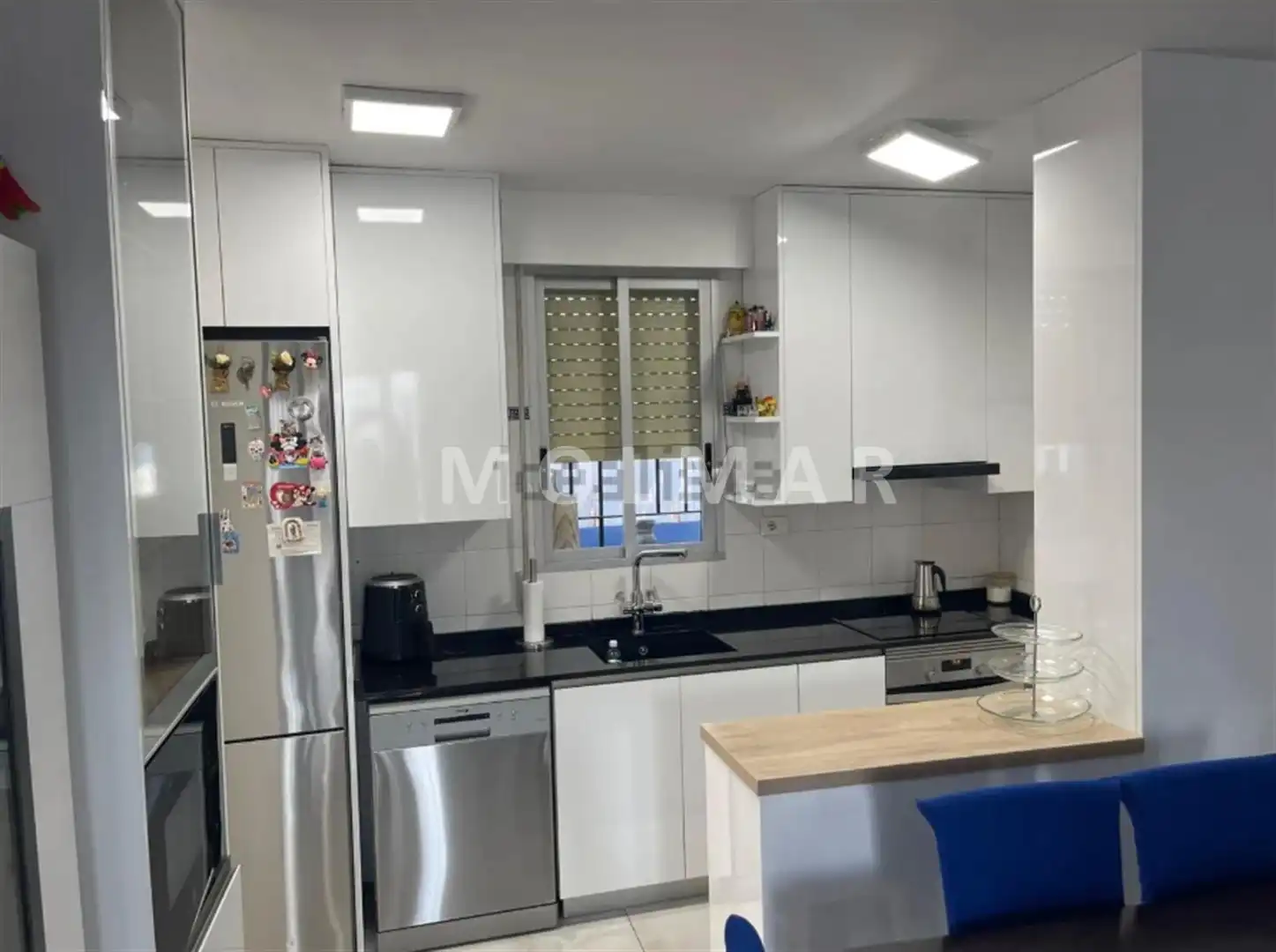 Cuina de Casa o xalet en venda en Almazora / Almassora amb Aire condicionat, Jardí privat i Terrassa