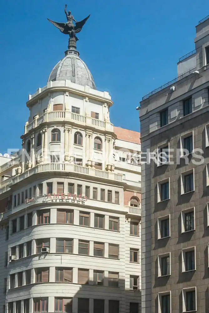 Vista exterior de Pis de lloguer en Madrid amb Aire condicionat, Calefacció i Parquet