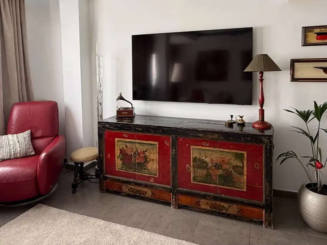 Sala d'estar de Apartament en venda en Marbella amb Aire condicionat