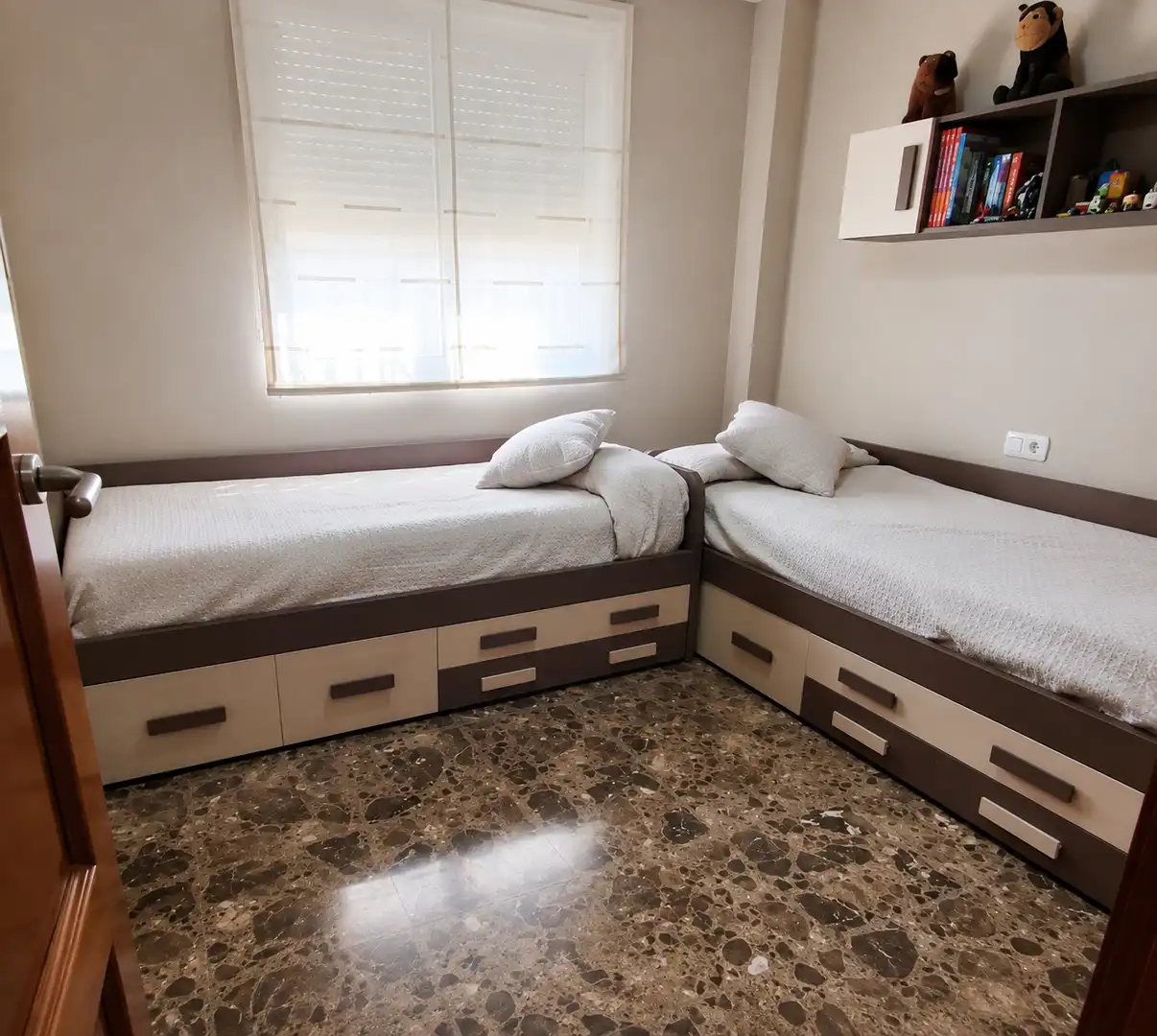Schlafzimmer von Wohnung zur Miete in Vila-real mit Heizung und Balkon
