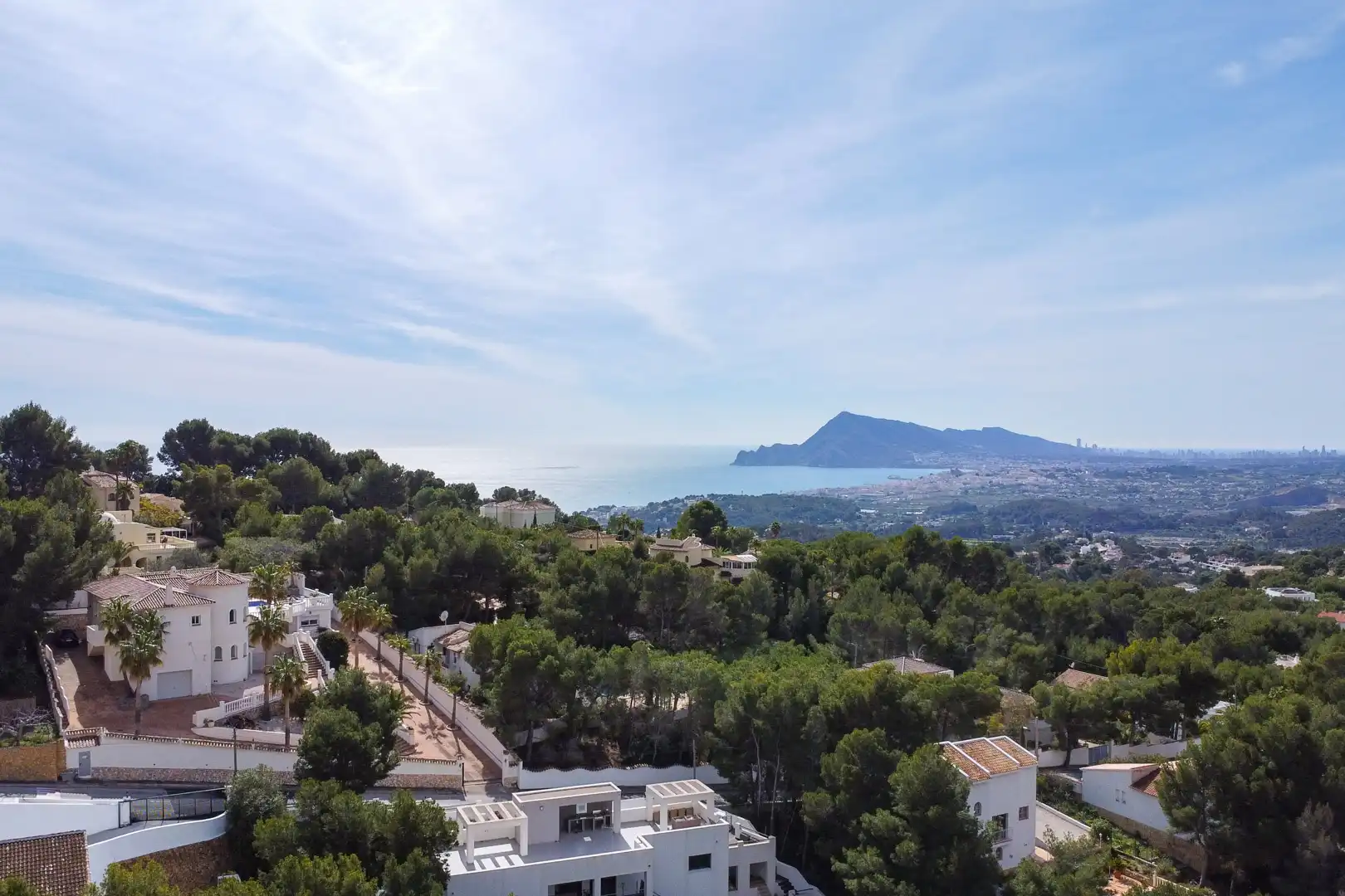 Exterior view of Houses for sale in Altea  with Air Conditioner, Heating and Terrace
