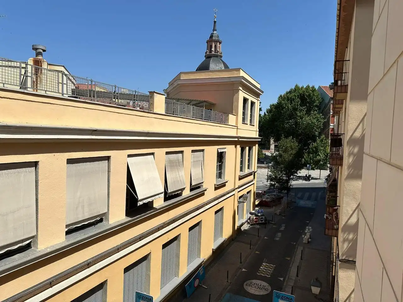 Vista exterior de Pis de lloguer en Madrid amb Aire condicionat, Calefacció i Moblat