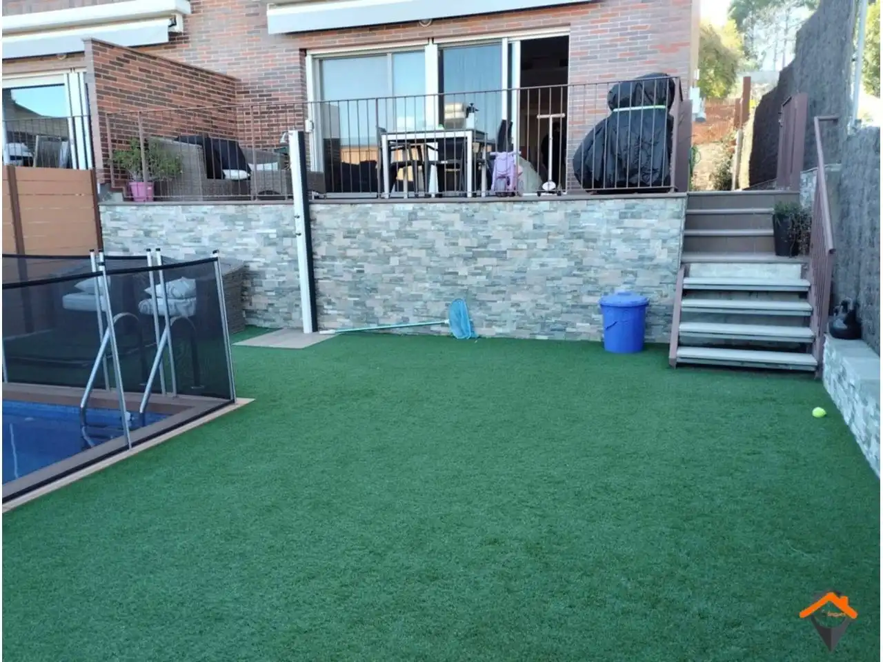 Terraza de Casa o chalet en venta en Sant Quirze del Vallès con Aire acondicionado, Calefacción y Jardín privado