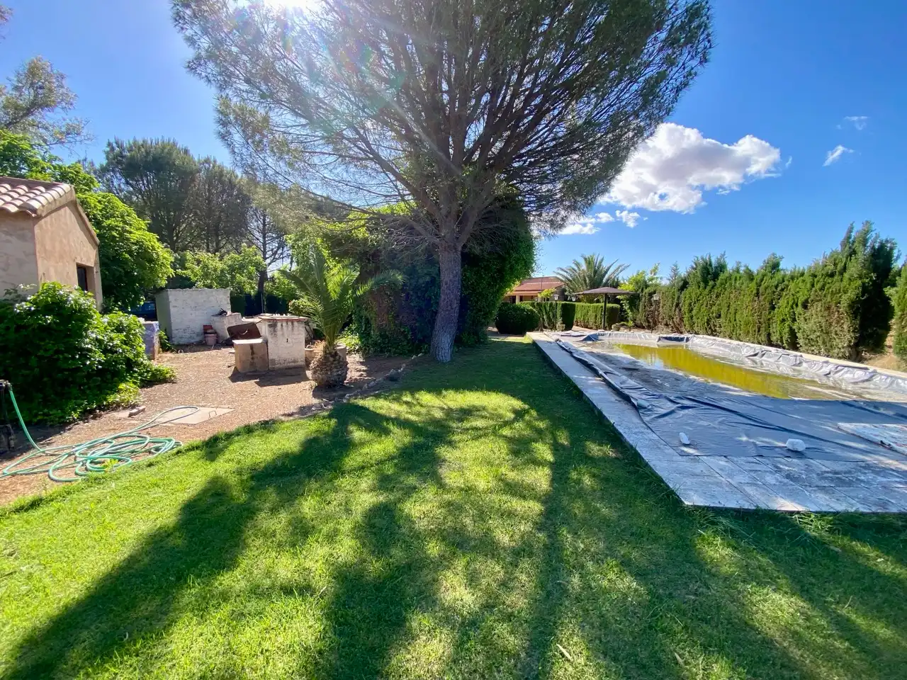Jardín de Casa o chalet en venta en Fernán Caballero con Aire acondicionado, Jardín privado y Trastero