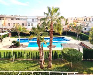 Swimming pool of Attic for sale in Alicante / Alacant  with Air Conditioner, Heating and Parquet flooring