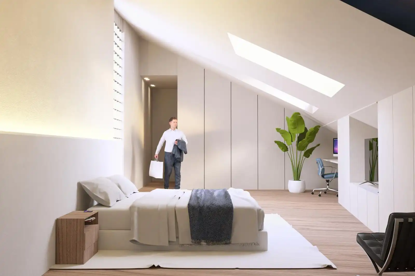 Bedroom of Duplexes for sale in Palencia