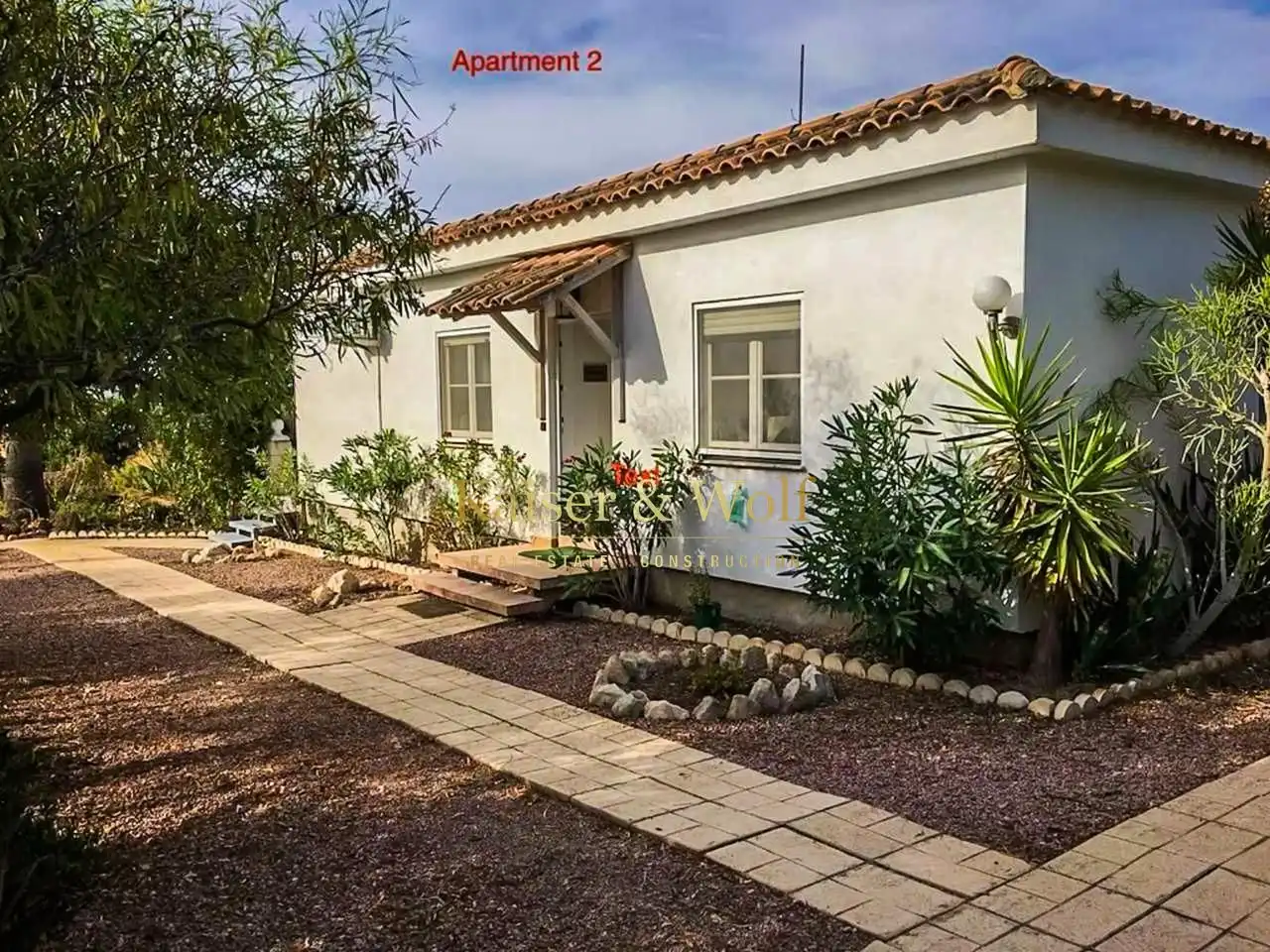 Vista exterior de Finca rústica en venda en Albatera amb Aire condicionat, Jardí privat i Piscina
