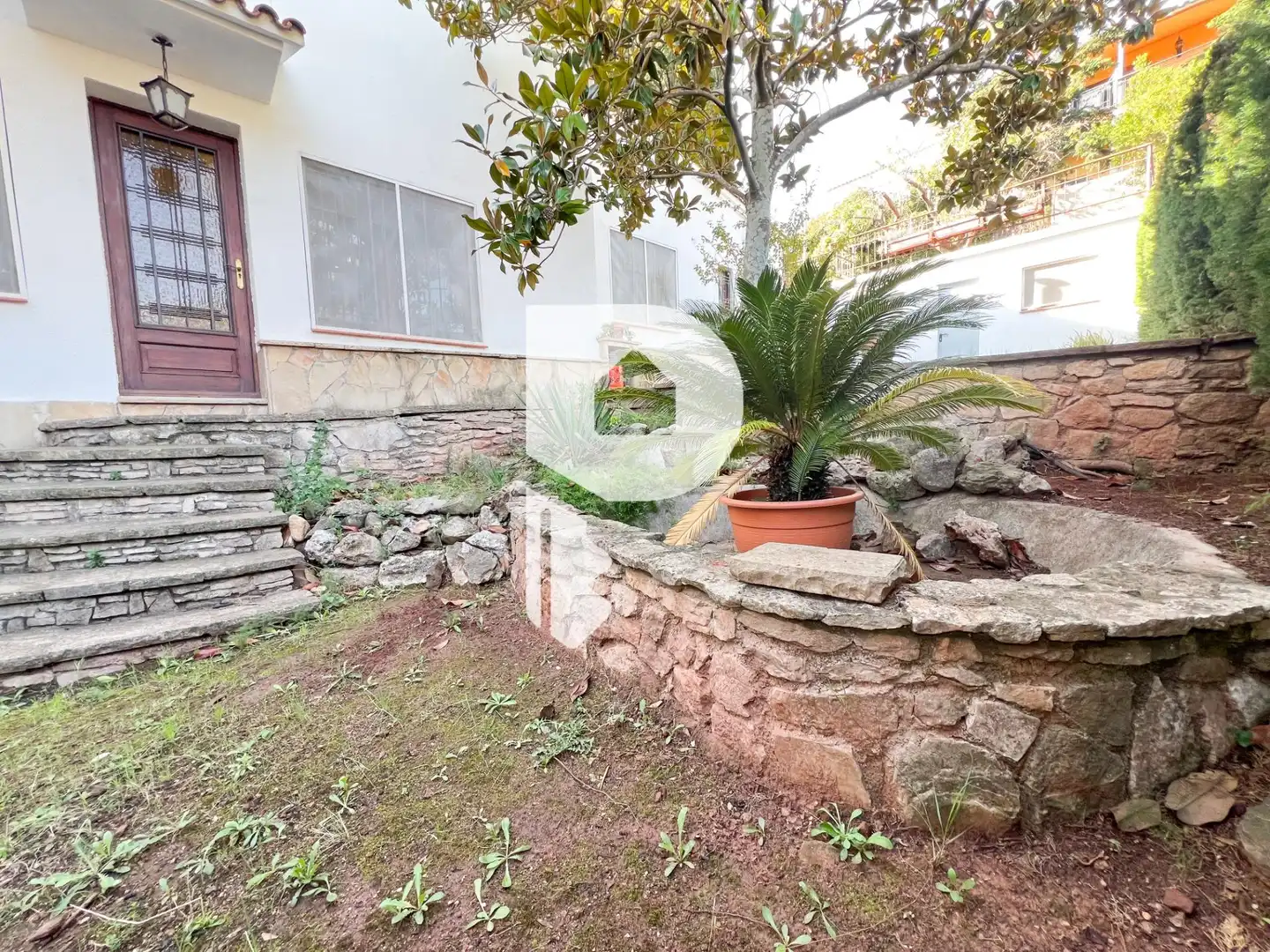Jardí de Casa o xalet en venda en Vallirana amb Calefacció, Jardí privat i Terrassa