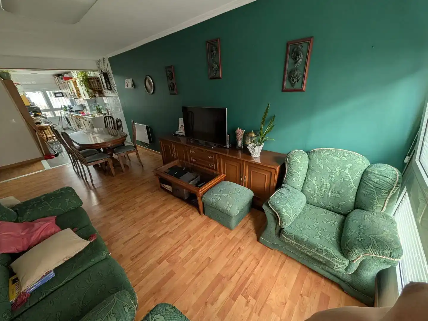 Living room of Flat for rent in Narón  with Furnished