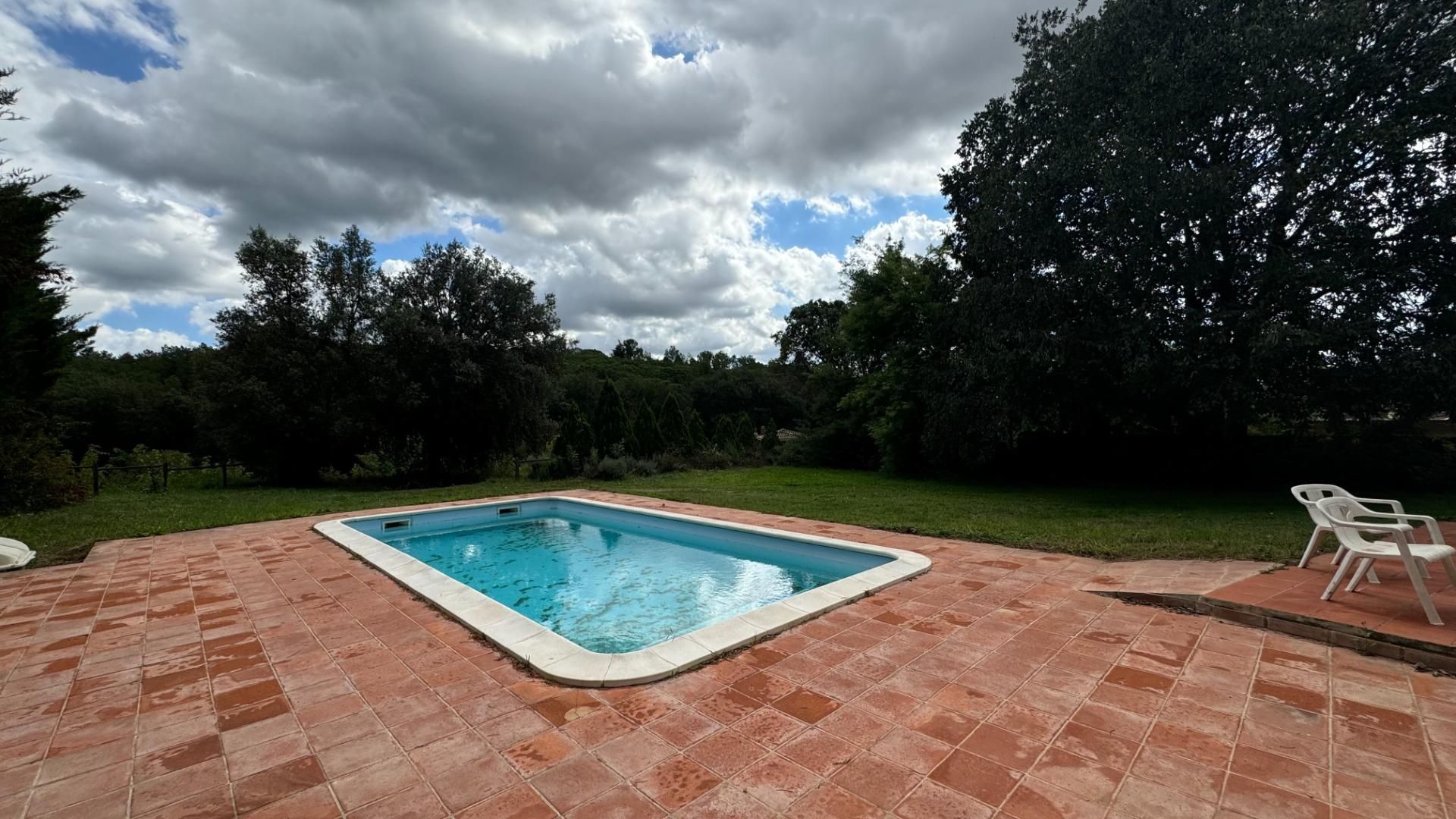 Piscina de Casa o xalet en venda en Llambilles amb Calefacció, Jardí privat i Terrassa