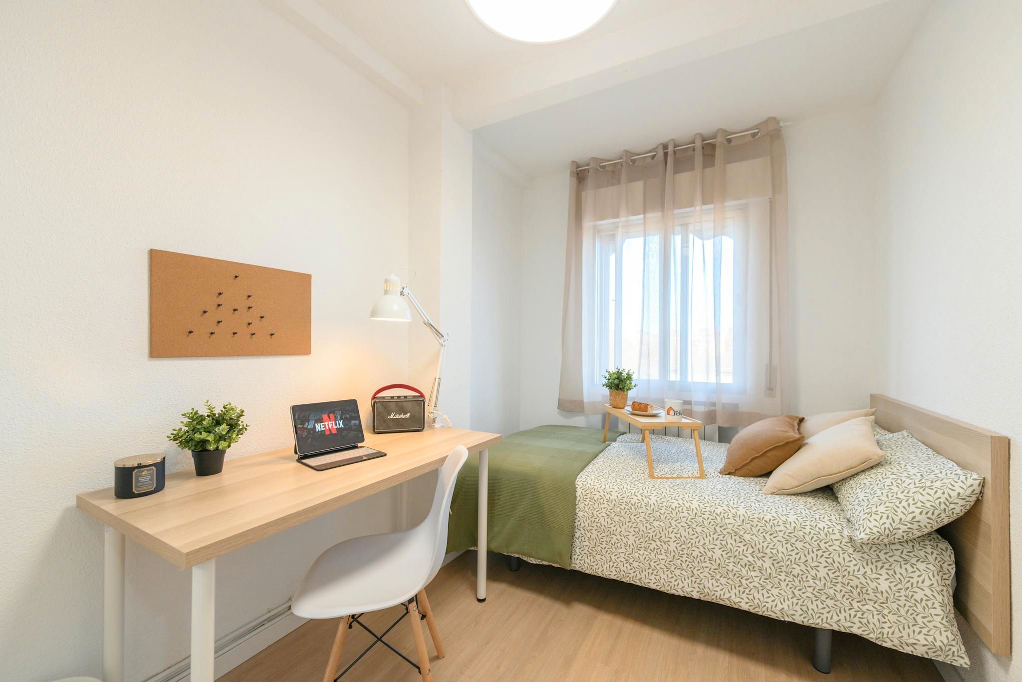 Bedroom of Flat to share in Getafe  with Heating, Furnished and Washing machine