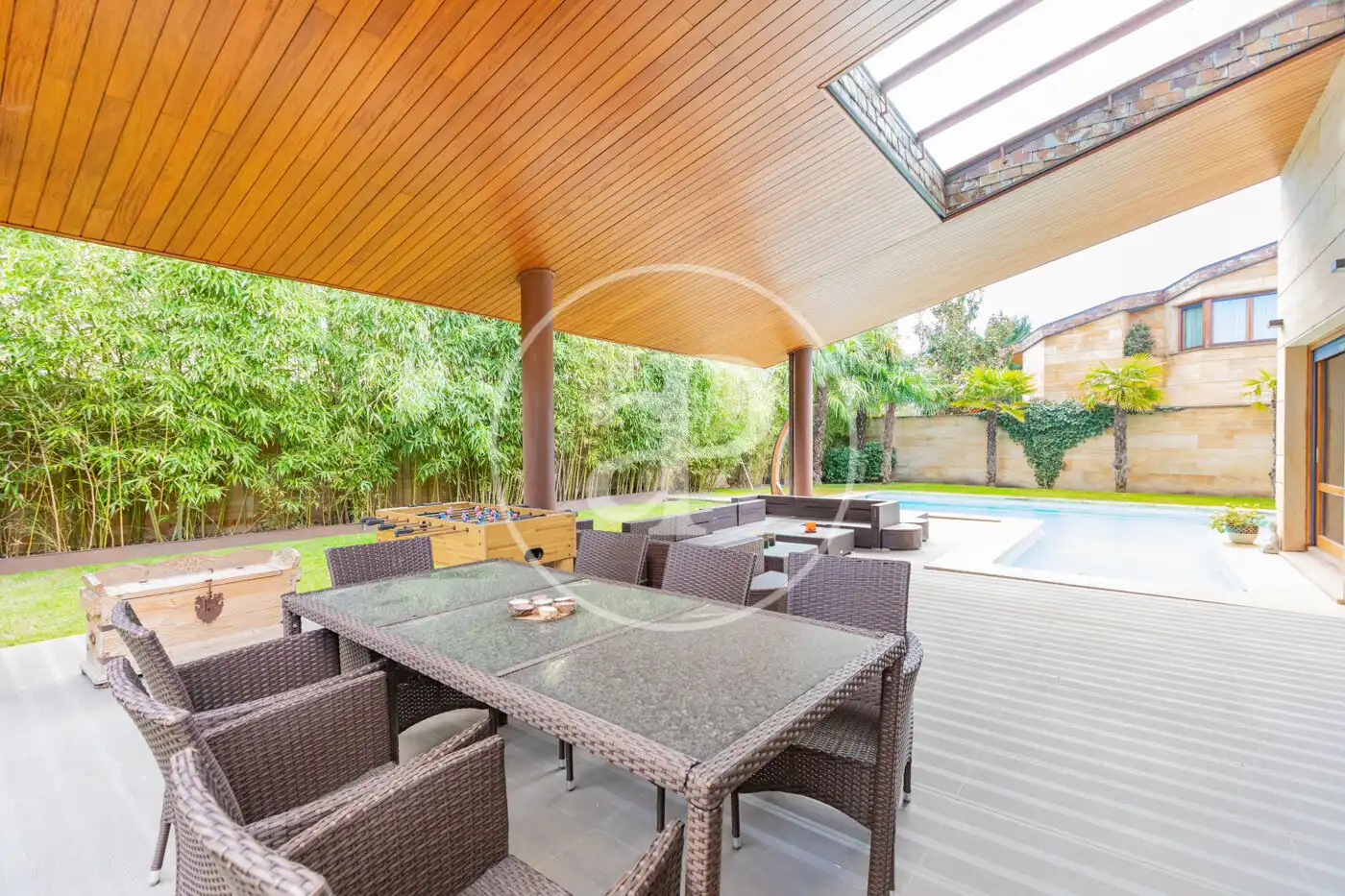 Terraza de Casa o chalet en venta en Madrid con Aire acondicionado, Calefacción y Jardín privado