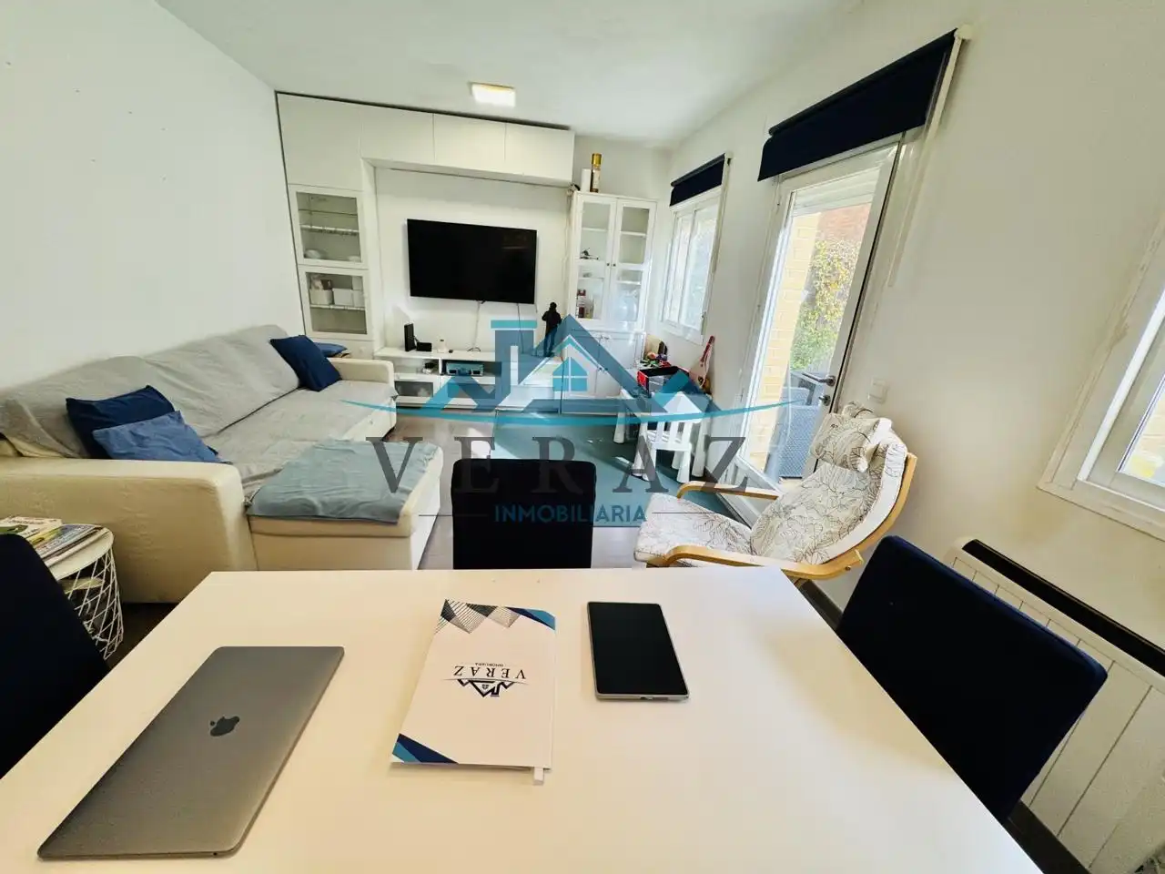 Sala d'estar de Casa adosada en venda en Quismondo amb Calefacció i Terrassa