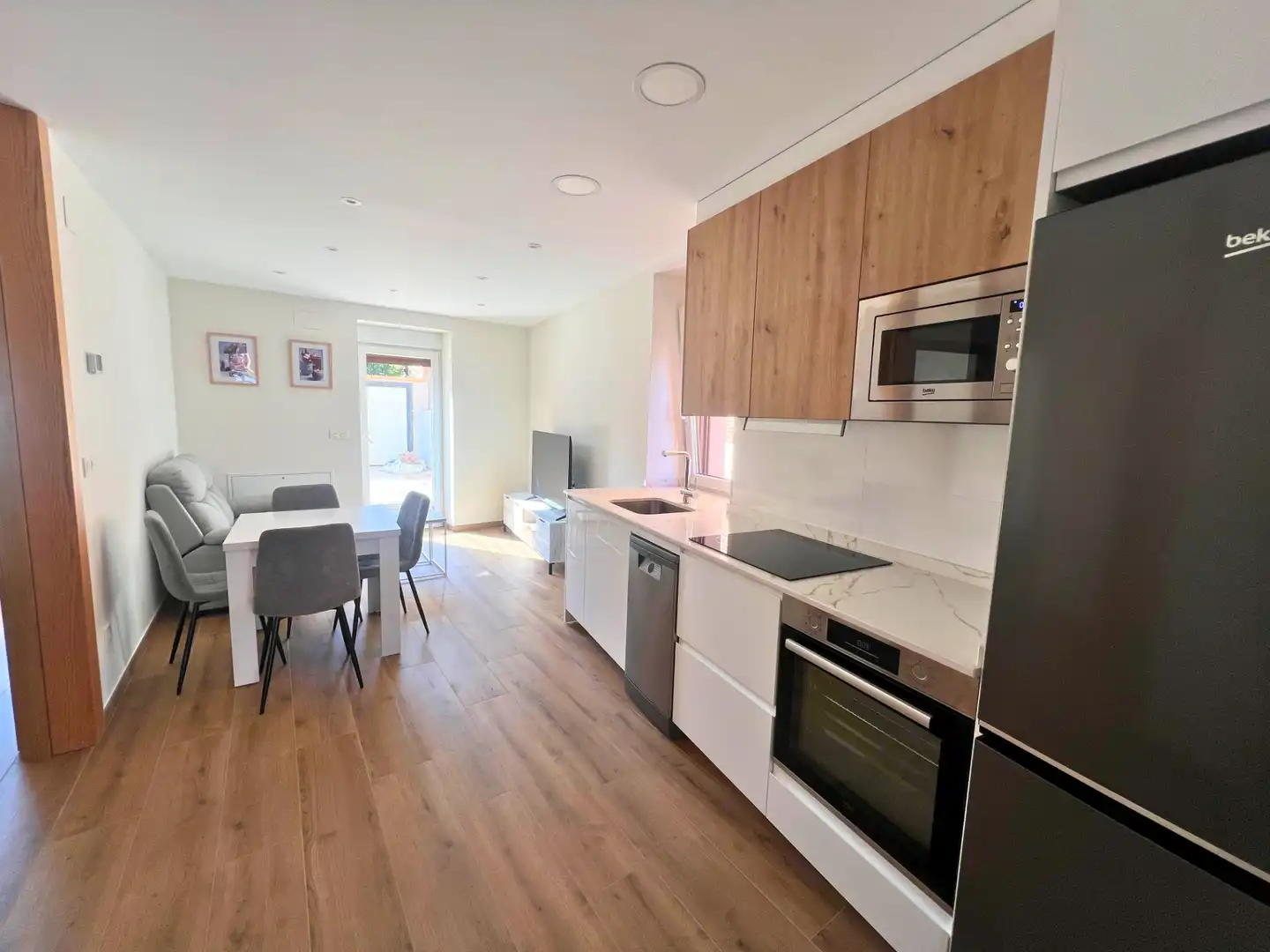 Kitchen of Apartments for sale in Alar del Rey  with Heating and Furnished