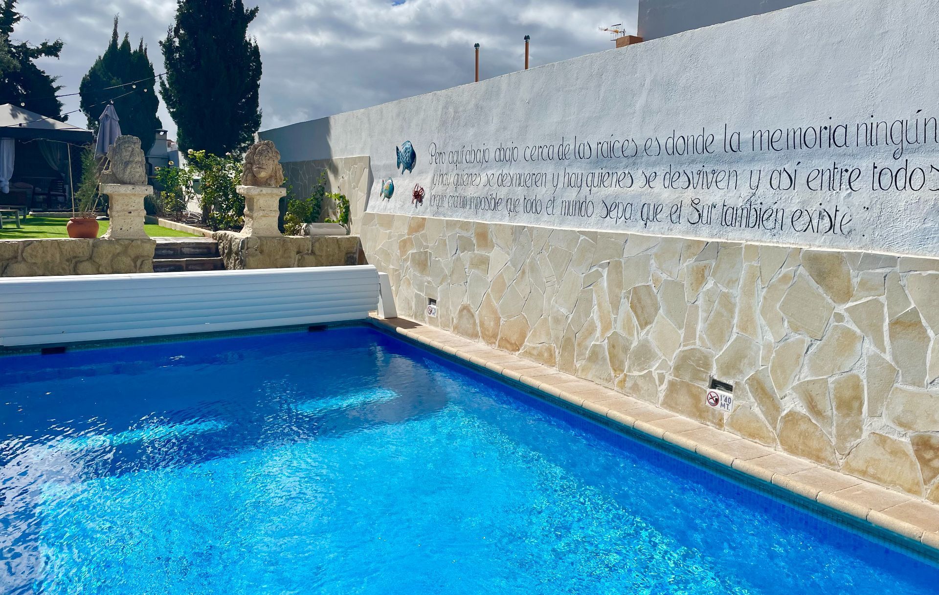 Swimming pool of House or chalet for sale in Granadilla de Abona  with Air Conditioner, Heating and Private garden