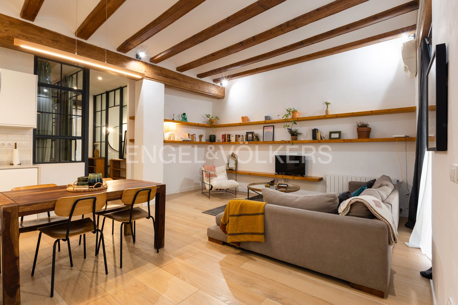 Sala d'estar de Apartament en venda en  Valencia Capital amb Aire condicionat, Calefacció i Terrassa
