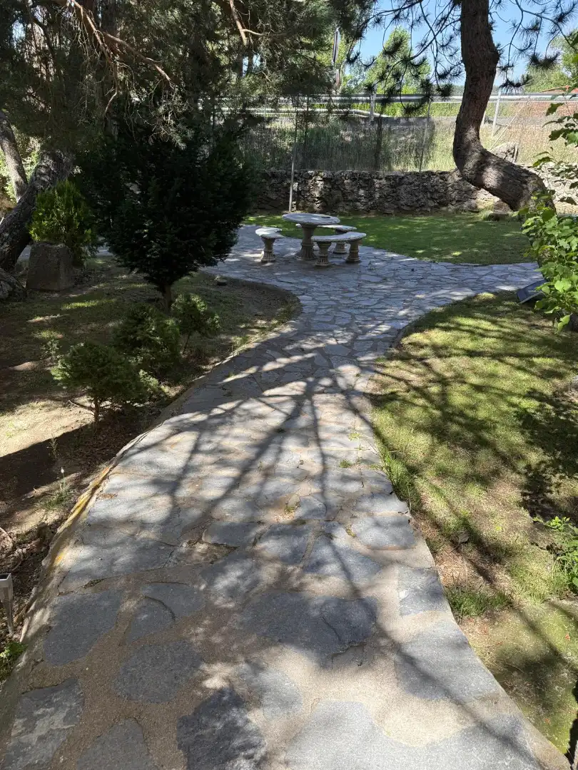 Terrassa de Casa o xalet en venda en Cepeda la Mora amb Calefacció, Jardí privat i Traster