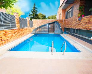Swimming pool of House or chalet for sale in  Albacete Capital  with Air Conditioner, Heating and Private garden