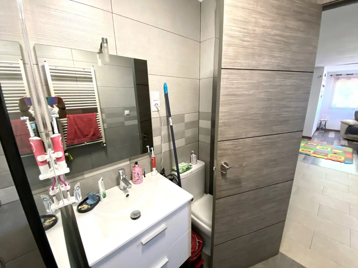 Baño de Casa o chalet en venta en Sax con Aire acondicionado, Parquet y Horno