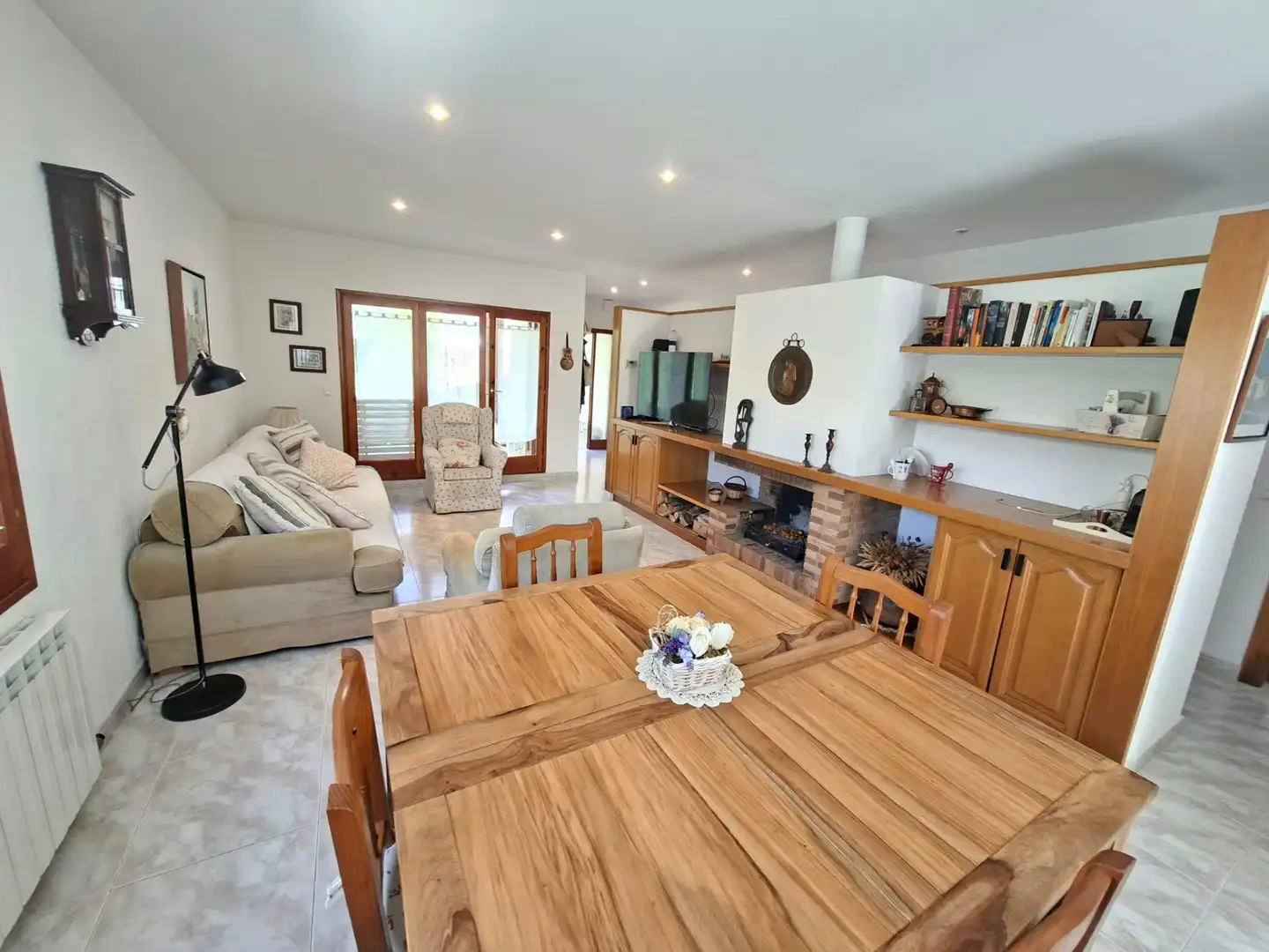 Sala de estar de Casa o chalet en venta en Breda con Calefacción y Jardín privado