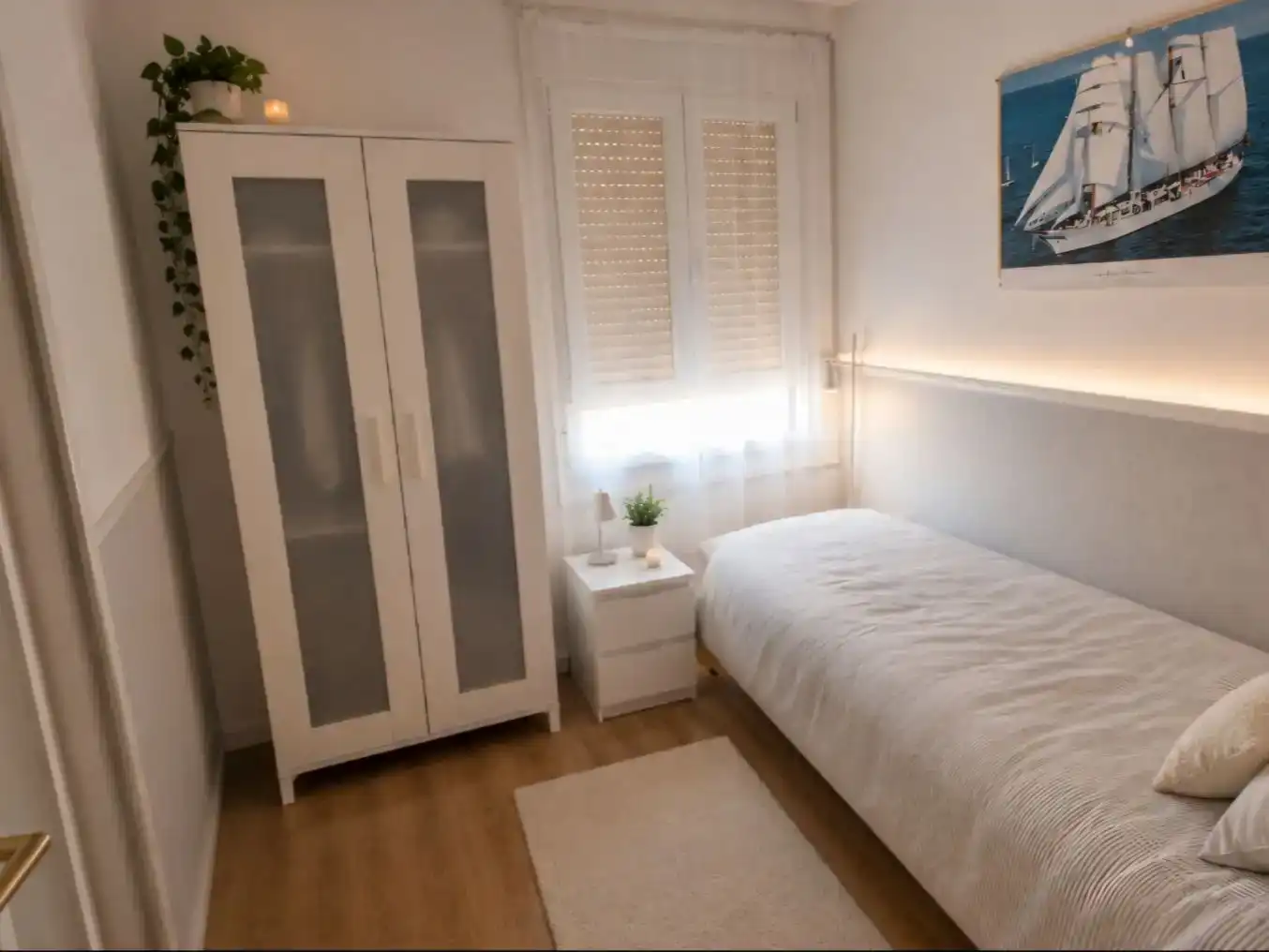 Habitación de Piso de alquiler en Ateca con Parquet y Amueblado