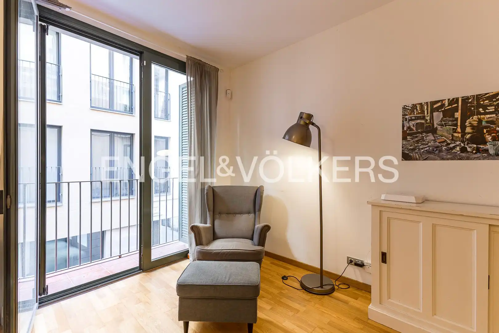 Vista exterior de Piso en venta en Barcelona con Aire acondicionado, Calefacción y Parquet