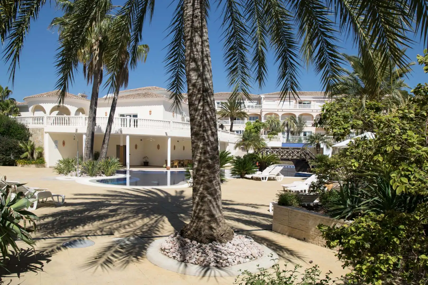 Jardín de Apartamento en venta en Benissa con Calefacción, Terraza y Piscina