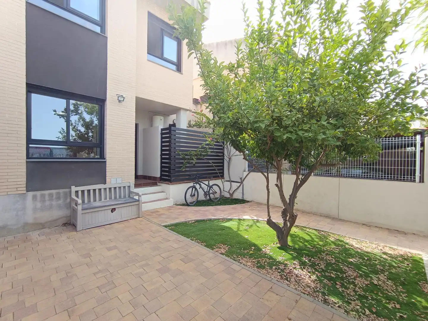 Terraza de Casa adosada en venta en Molina de Segura con Aire acondicionado, Calefacción y Jardín privado