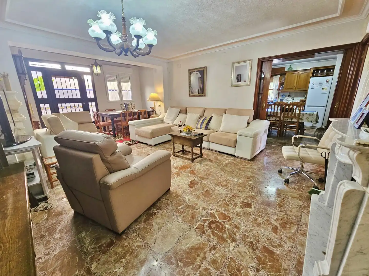 Sala de estar de Finca rústica en venta en Alicante / Alacant