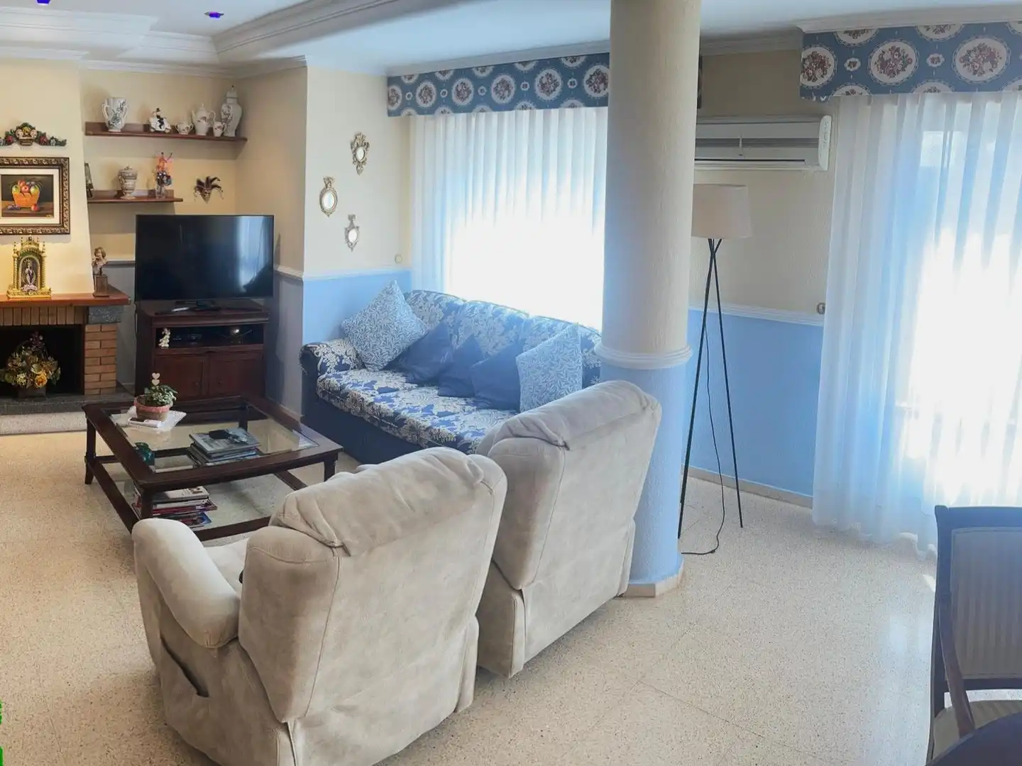 Sala de estar de Casa adosada en venta en Sant Rafael 