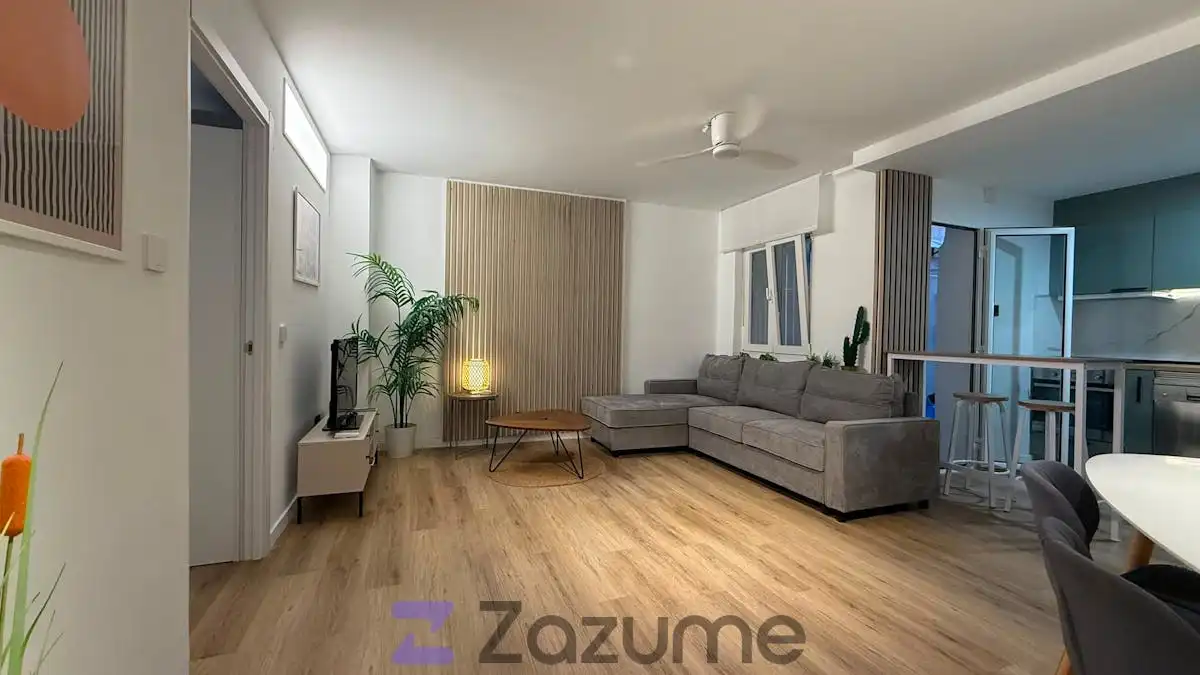 Living room of Flat for rent in Murcia  with Terrace, Furnished and Oven
