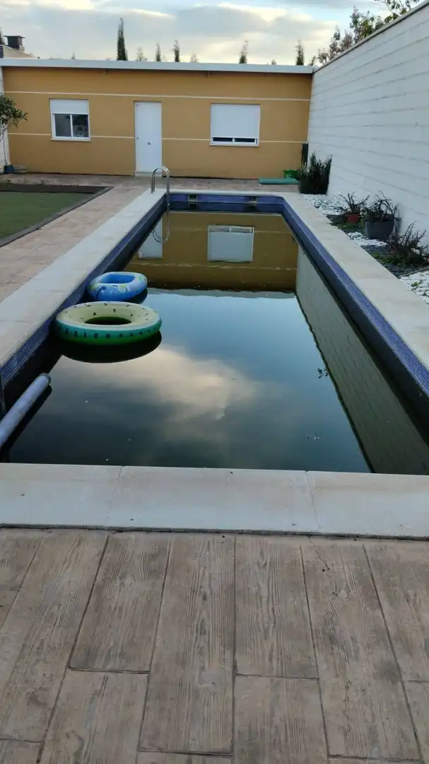 Piscina de Casa o xalet en venda en Carrión de Calatrava amb Jardí privat, Terrassa i Piscina